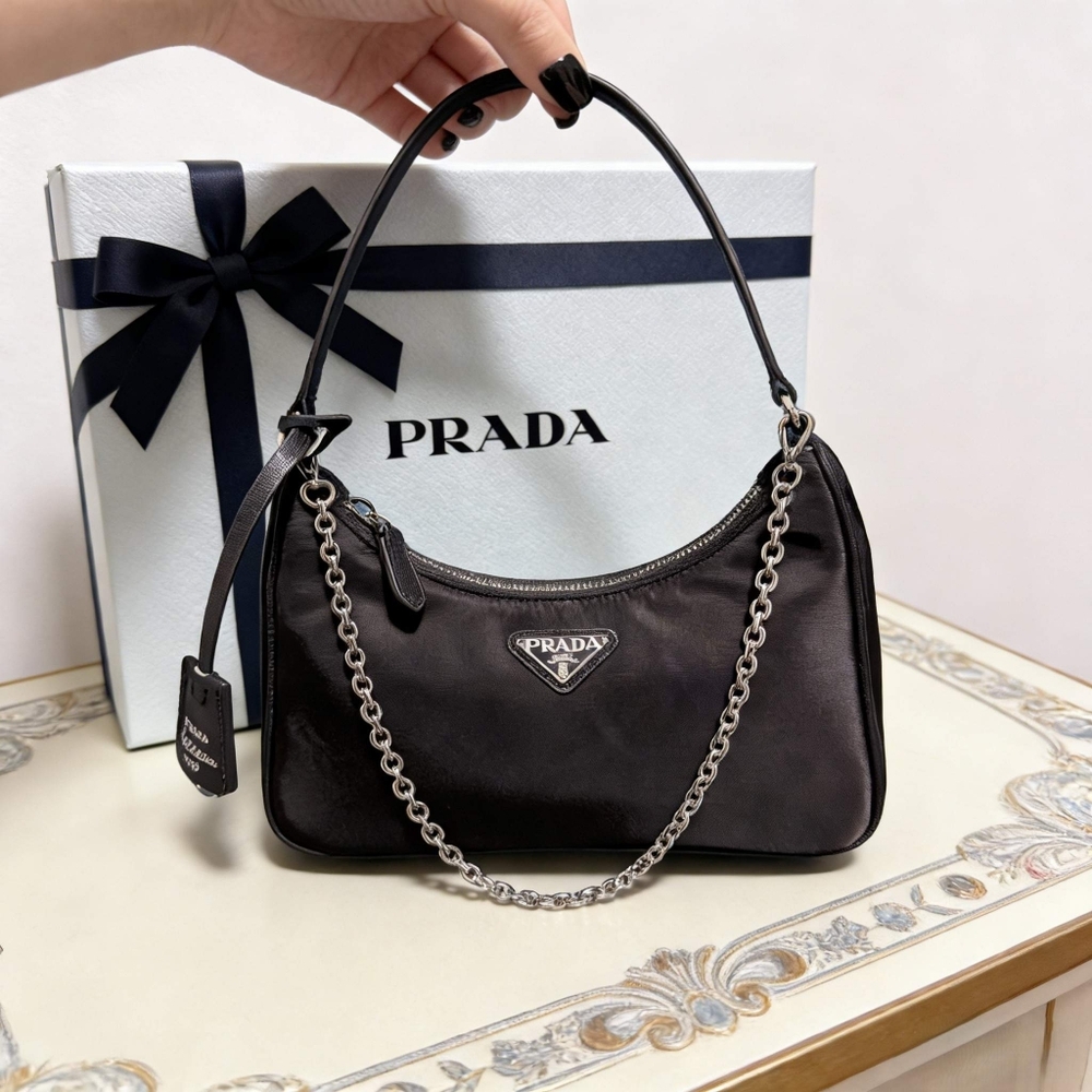 Prada Hobo Bag in Black